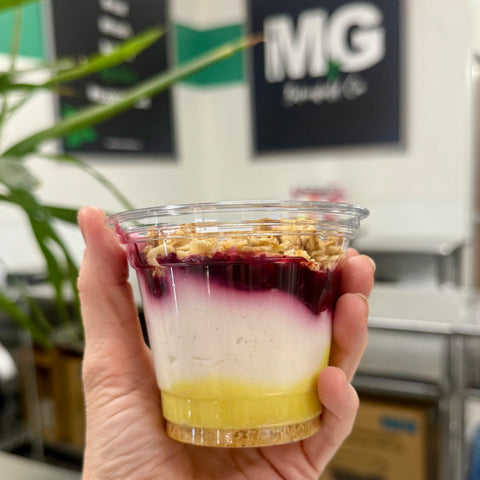 Vegan Strawberry Lemon Coconut Parfait