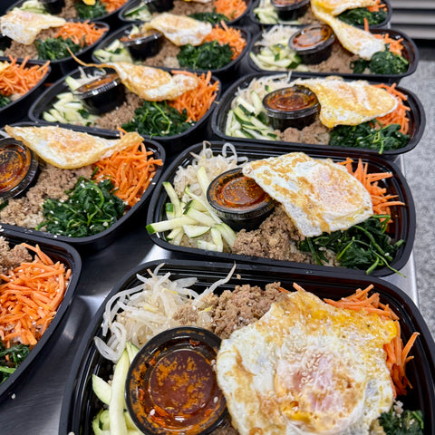 NEW! Korean Bibimbap Turkey Bowl with Quinoa and Brown Rice