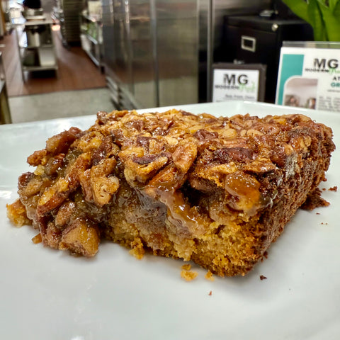 Paleo Pecan Pie Bar- October Treat of the Month!