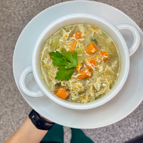 BACK! Chey's Chicken and Rice Soup