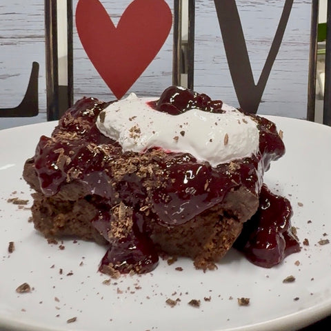 Black Forest Brownie- February Treat