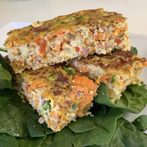 Jalapeno Popper Breakfast Casserole