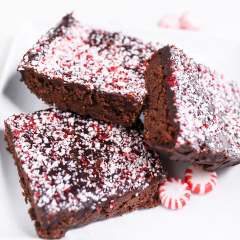 Paleo Peppermint Brownie- December Bakery Treat of the Month
